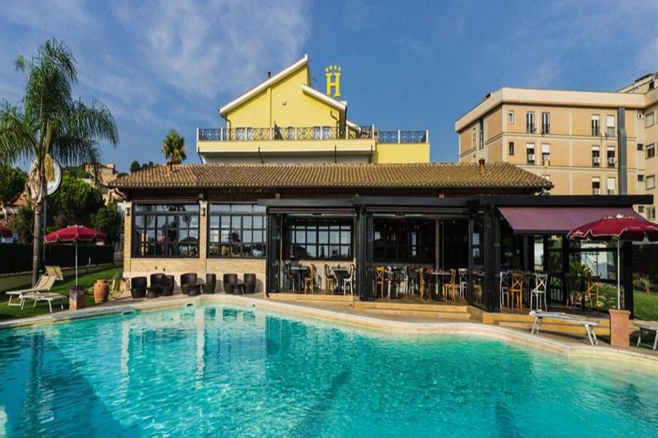 Hotel Villa Tirreno Tarquinia Exterior foto